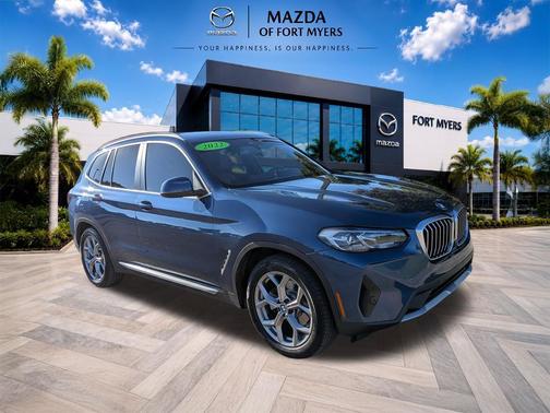 Phytonic Blue Metallic 2022 BMW X3 xDrive30i