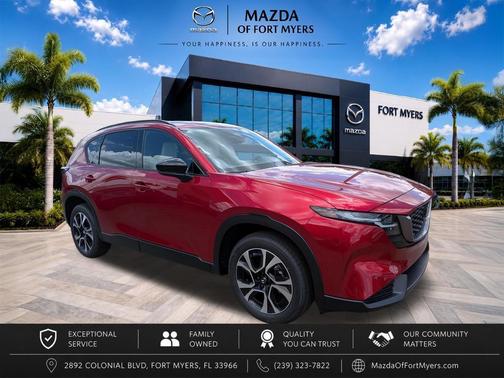 Soul Red Crystal Metallic 2026 Mazda CX-5 2.5 S Preferred Package