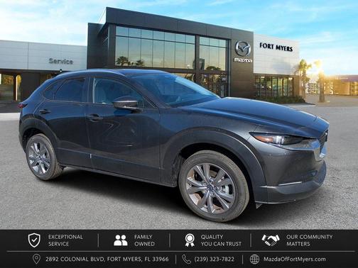 Machine Gray Metallic 2026 Mazda CX-30 2.5 S Preferred Package