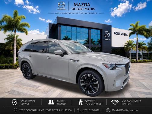 Platinum Quartz 2026 Mazda CX-90 PHEV Premium Sport