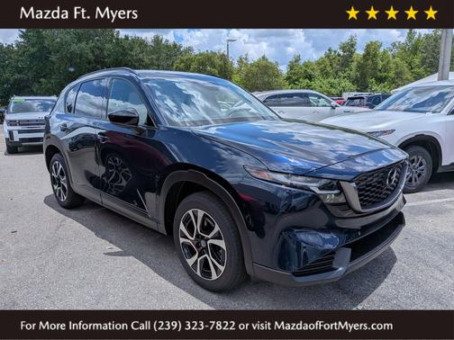 Navy Blue Mica 2026 Mazda CX-5 2.5 S Preferred Package