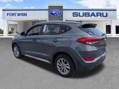 Coliseum Gray 2017 Hyundai TUCSON SE Plus