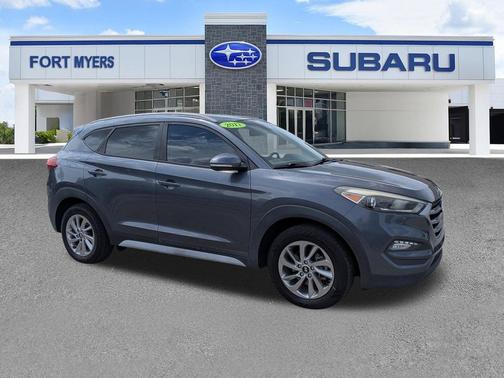 Coliseum Gray 2017 Hyundai TUCSON SE Plus