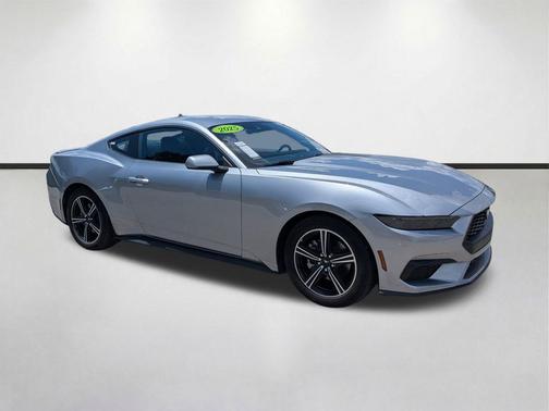Iconic Silver Metallic 2025 Ford Mustang EcoBoost Premium