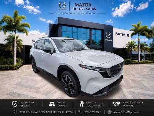 Rhodium White Metallic 2026 Mazda CX-5 2.5 S Preferred Package
