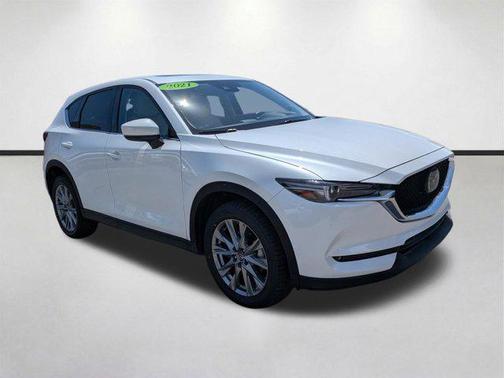 Snowflake White Pearl Mica 2021 Mazda CX-5 Grand Touring Reserve
