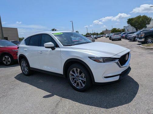 Snowflake White Pearl Mica 2021 Mazda CX-5 Grand Touring Reserve