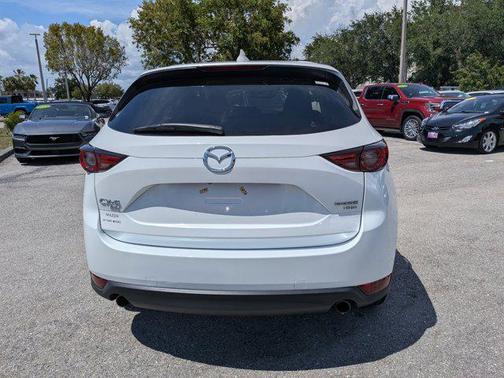 Snowflake White Pearl Mica 2021 Mazda CX-5 Grand Touring Reserve