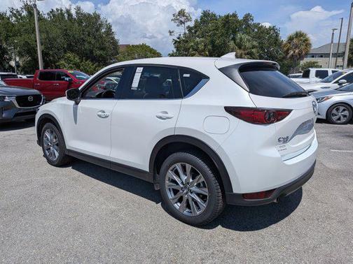 Snowflake White Pearl Mica 2021 Mazda CX-5 Grand Touring Reserve