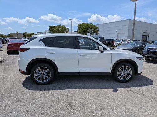 Snowflake White Pearl Mica 2021 Mazda CX-5 Grand Touring Reserve