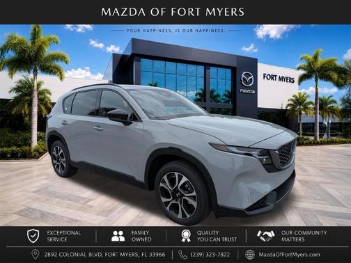 Aero Gray Metallic 2026 Mazda CX-5 2.5 S Preferred Package