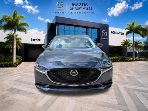 Deep Crystal Blue Mica 2026 Mazda Mazda3 FWD w/Preferred Package