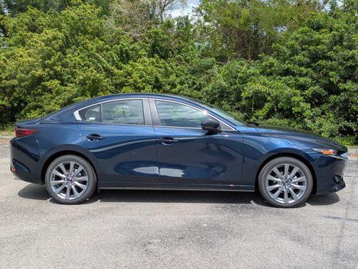 Deep Crystal Blue Mica 2026 Mazda Mazda3 FWD w/Preferred Package