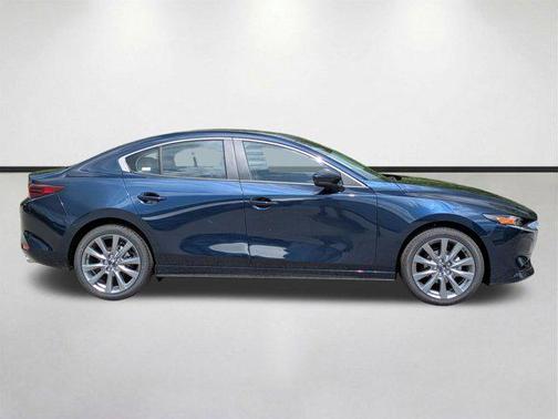 Deep Crystal Blue Mica 2026 Mazda Mazda3 FWD w/Preferred Package