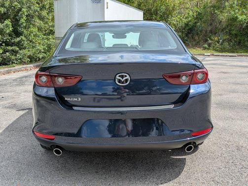 Deep Crystal Blue Mica 2026 Mazda Mazda3 FWD w/Preferred Package