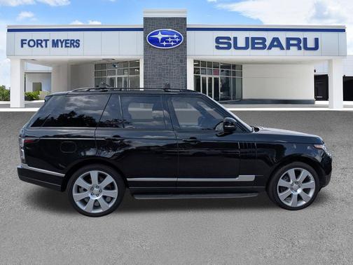 Black 2017 Land Rover Range Rover 5.0L Supercharged