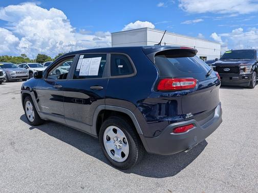 True Blue Pearlcoat 2014 Jeep Cherokee Sport