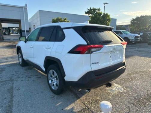 White 2022 Toyota RAV4 LE