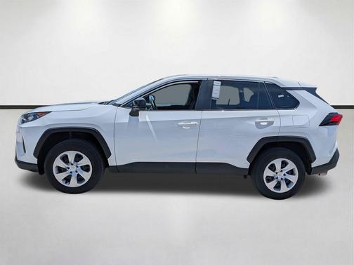 White 2022 Toyota RAV4 LE