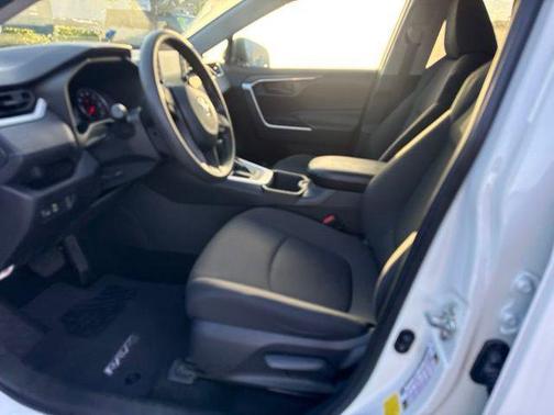 White 2022 Toyota RAV4 LE
