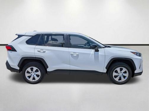 White 2022 Toyota RAV4 LE