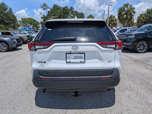 White 2022 Toyota RAV4 LE