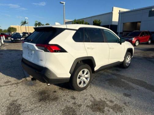 White 2022 Toyota RAV4 LE