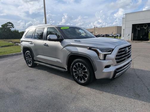 Celestial Silver Metallic 2025 Toyota Sequoia Limited