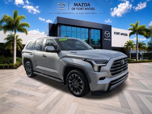 Celestial Silver Metallic 2025 Toyota Sequoia Limited