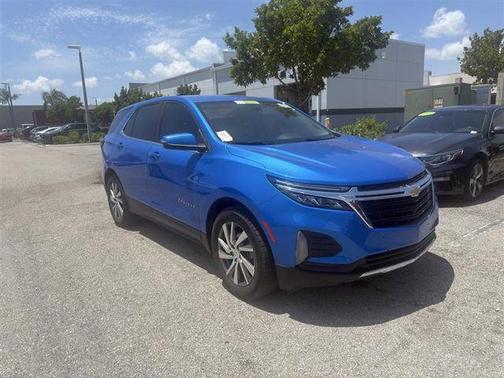 Riptide Blue Metallic 2024 Chevrolet Equinox 1LT