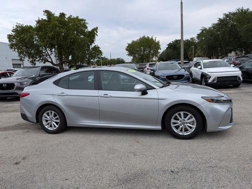 Celestial Silver Metallic 2025 Toyota Camry LE
