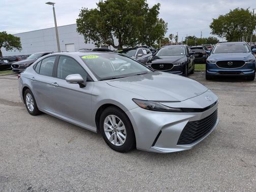 Celestial Silver Metallic 2025 Toyota Camry LE
