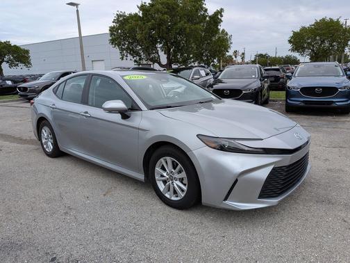 Celestial Silver Metallic 2025 Toyota Camry LE