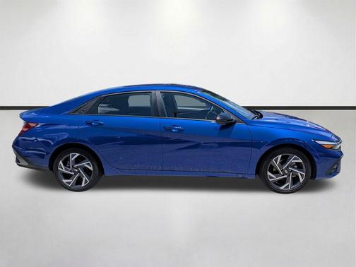 Intense Blue 2025 Hyundai ELANTRA HEV SEL Sport