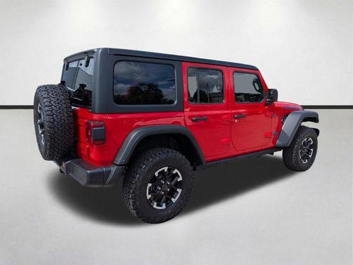 Firecracker Red Clearcoat 2025 Jeep Wrangler 4xe Rubicon