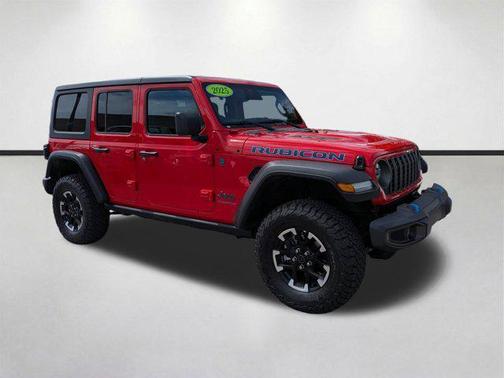 Firecracker Red Clearcoat 2025 Jeep Wrangler 4xe Rubicon