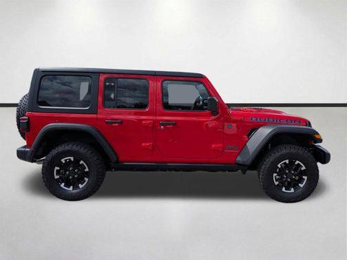 Firecracker Red Clearcoat 2025 Jeep Wrangler 4xe Rubicon