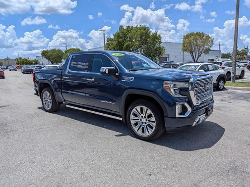 Pacific Blue Metallic 2020 GMC Sierra 1500 Denali