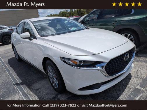 Snowflake White Pearl Mica 2026 Mazda Mazda3 FWD