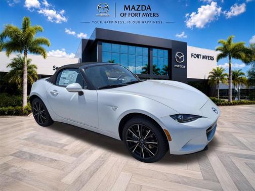 Snowflake White Pearl Mica 2026 Mazda MX-5 Miata Grand Touring