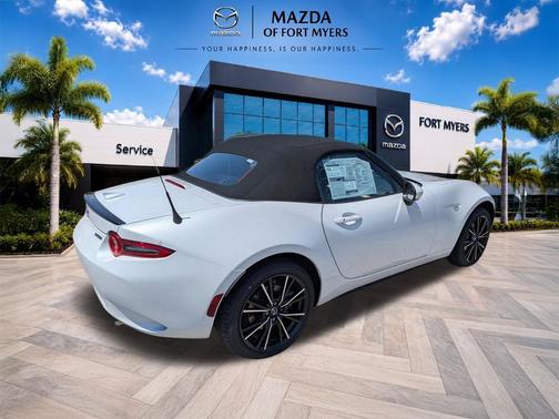 Snowflake White Pearl Mica 2026 Mazda MX-5 Miata Grand Touring