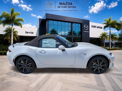 Snowflake White Pearl Mica 2026 Mazda MX-5 Miata Grand Touring