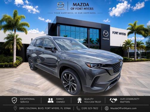 Machine Gray Metallic 2026 Mazda CX-50 Hybrid Premium Plus