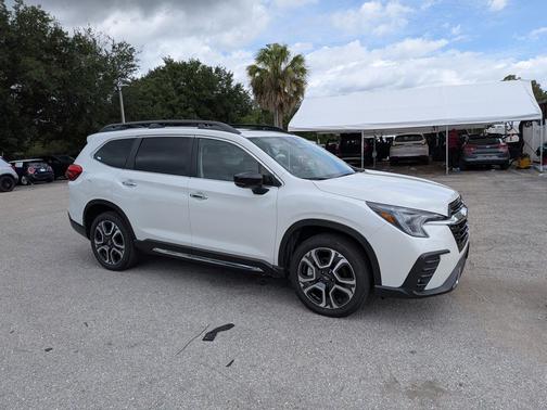 Crystal White Pearl 2025 Subaru Ascent Touring 7-Passenger