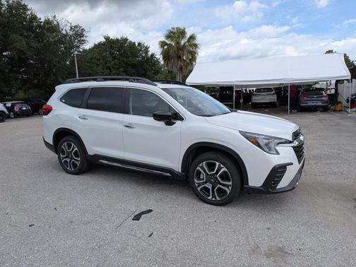 Crystal White Pearl 2025 Subaru Ascent Touring 7-Passenger
