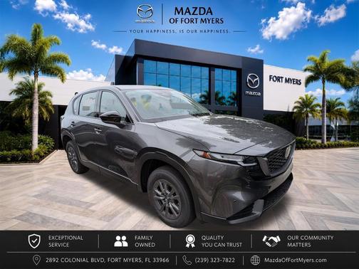 Machine Gray Metallic 2026 Mazda CX-5 2.5 S Select Package