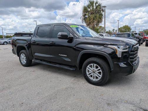 Midnight Black Metallic 2023 Toyota Tundra SR5