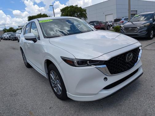 Rhodium White Metallic 2025 Mazda CX-5 2.5 S Preferred Package