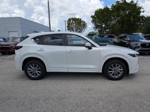 Rhodium White Metallic 2025 Mazda CX-5 2.5 S Preferred Package