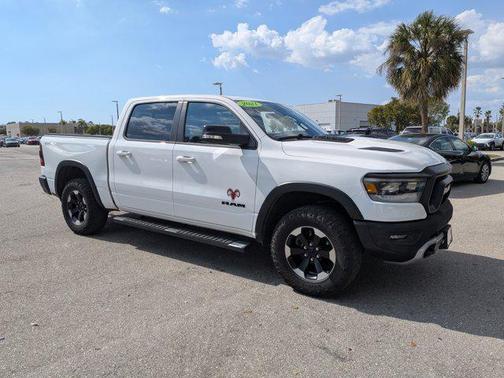 Bright White Clearcoat 2021 RAM 1500 Rebel